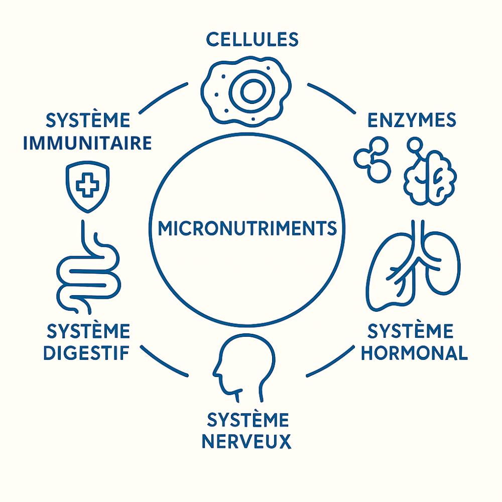 Importance de la micronutrition sur le corps